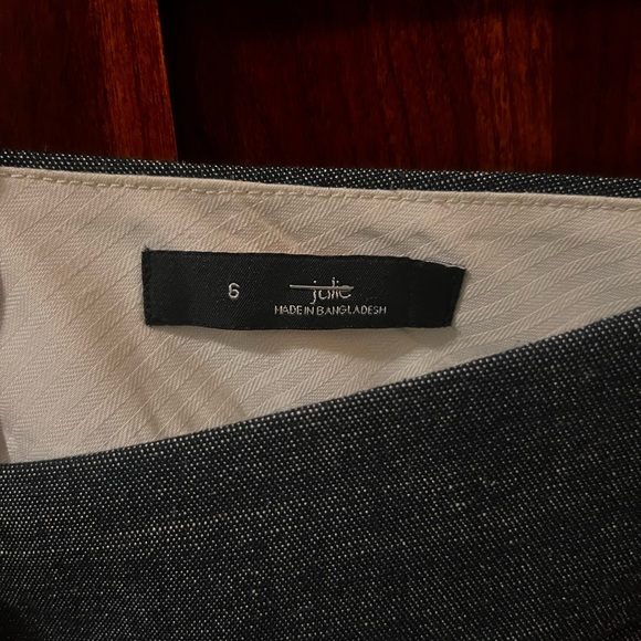 LOFT, trousers with print resembling denim. Ankle length. - Picture 4 of 7